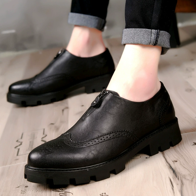 Весенние и осенние новые кожаные ботинки для парикмахеров