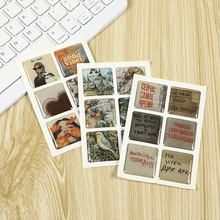 厂家卡通水晶标定制滴塑不干胶标签贴纸pvc滴胶商标方形贴纸订做