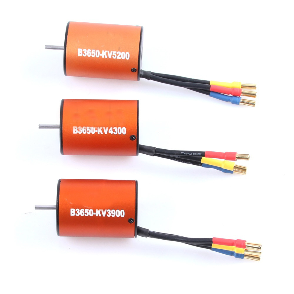 遥控车配件 B3650 5200KV防水电机 动力马达 1/10 电车马达配件