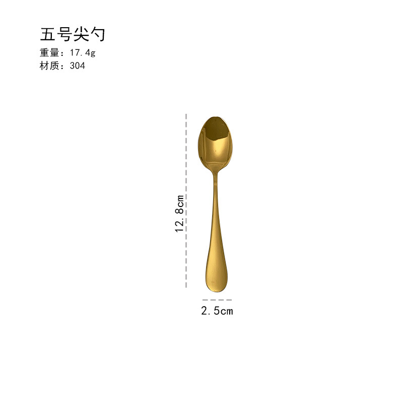 Juego de cubiertos de acero inoxidable serie 1010 para hoteles y restaurantes, cuchillo para carne, tenedor, cuchara, cuchara para postre y cuchara para sopa de estilo occidental. image 31