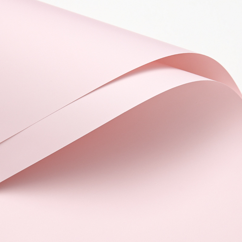 Papel de embalaje de flores al por mayor material de floristería ramo material de papel de embalaje material de embalaje papel de embalaje impermeable papel de doble cara bicolor Ouya