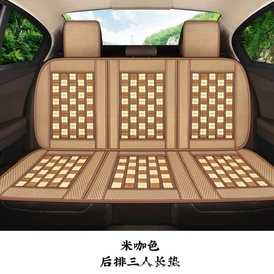 Cool pad, Summer Car Seat Cushion Single Sheet - m-brown-rear-row-three-rows