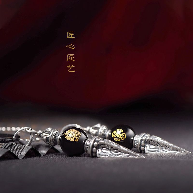 VAJRA PESTLE BENMINGFO 펜던트 목걸이 남녀 민족 MANJUSRI BODHISATTVA DRAGON YEAR DEMON PESTLE BENMINGFEN 펜던트