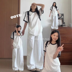 女性用半袖Tシャツ2025新作右肩ゆったり痩身韓国風レイジースタイル年齢軽減アメリカン半袖スリーストライプス夏
