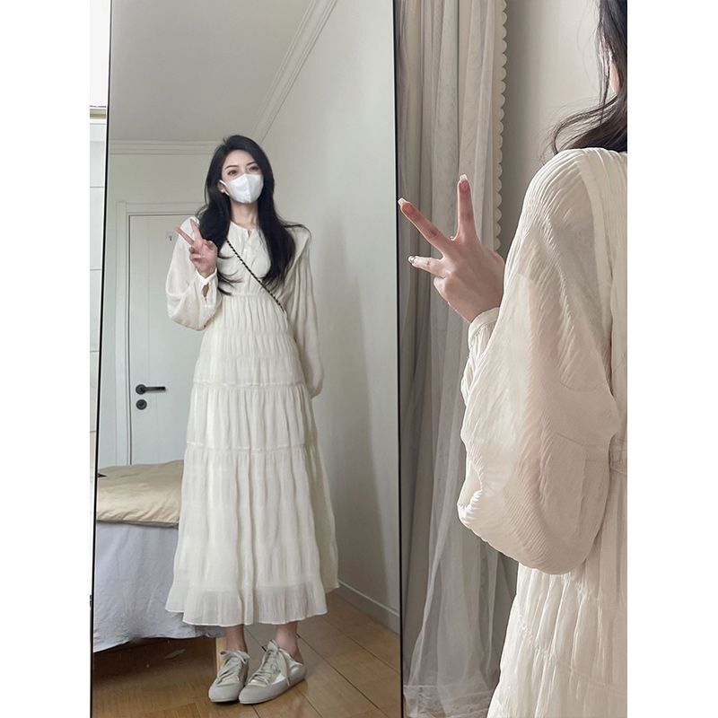 秋季穿搭一整套温柔风小香风牛仔马甲两件式洋装韩版气质高级感|undefined