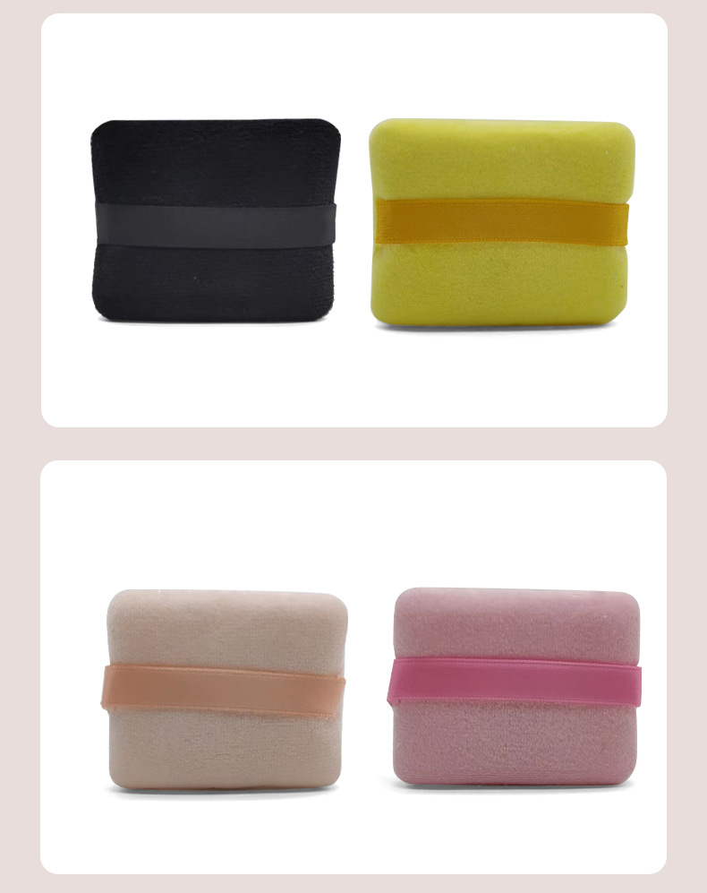 Casual Solid Color Sponge Makeup Puff 1 Piece display picture 1