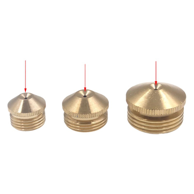 Cobre al por mayor boquilla de la mina de carbón eliminación de polvo industrial atomización cabeza minería alambre exterior punta boquilla de atomización