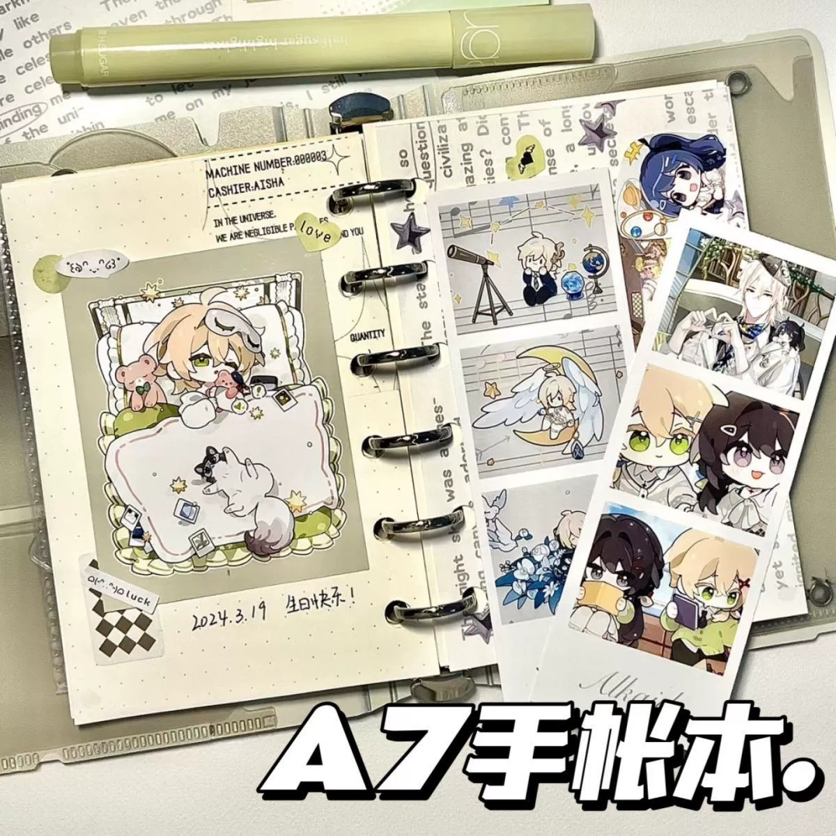 Laptop, handheld book, work high quality pocket notebook, tear-off sheet