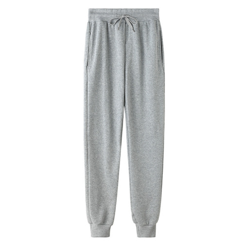 New youth casual solid color thickened loose sweatpants