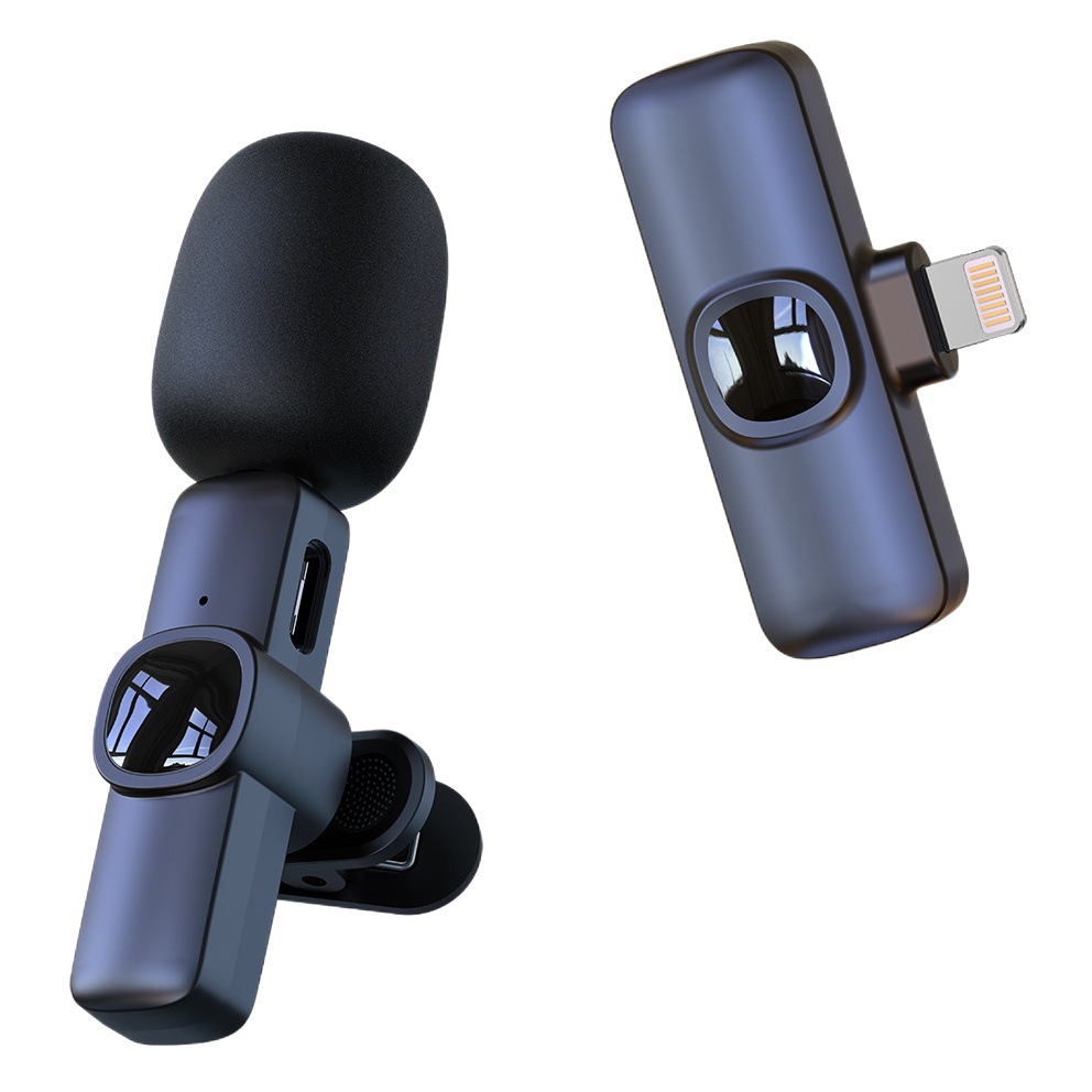 Micrófono inalámbrico de solapa J1 - Para transmisión en vivo, grabación dedicada, reducción de ruido, para teléfono Android, grabación de video vlog