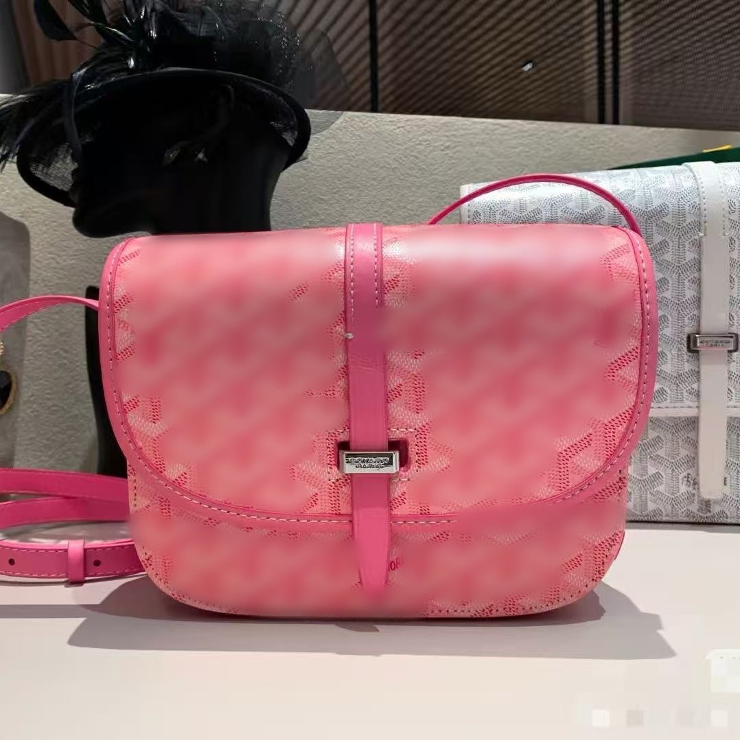 Bolso Bandolera Tipo Silla de Montar Estampado de Microfibra, Belvedee | Organización Interior