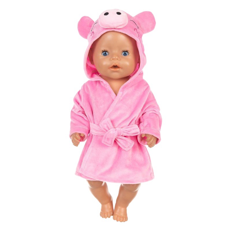 18 pulgadas American Girl muñeca ropa de juguete muñeca animal camisón 45cm muñeca de dibujos animados pijamas bjd muñeca ropa