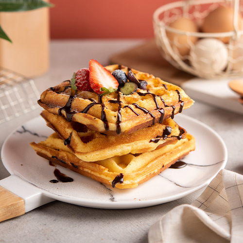 Angel's 1000g Honeycomb Pancake Mix for Homemade Waffles, Pancakes, and Donyaku - Ready-to-Bake Bakery Ingredient