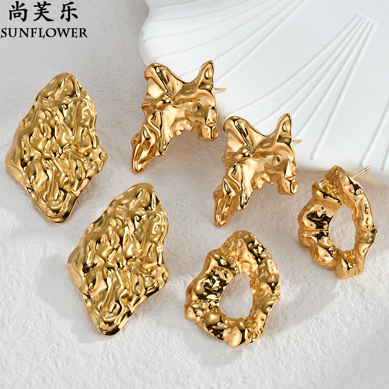 elegant earrings stainless steel