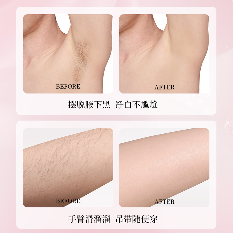 Sofi Dan Gel Smooth Clean Depilation Cream, suave, no irritante para el vello de las piernas debajo de las axilas, depilación para todo el cuerpo.