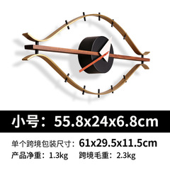 北欧の小さな目の掛け時計アマゾンの起爆客間のファッション的で贅沢な時計のアイデアが静かである