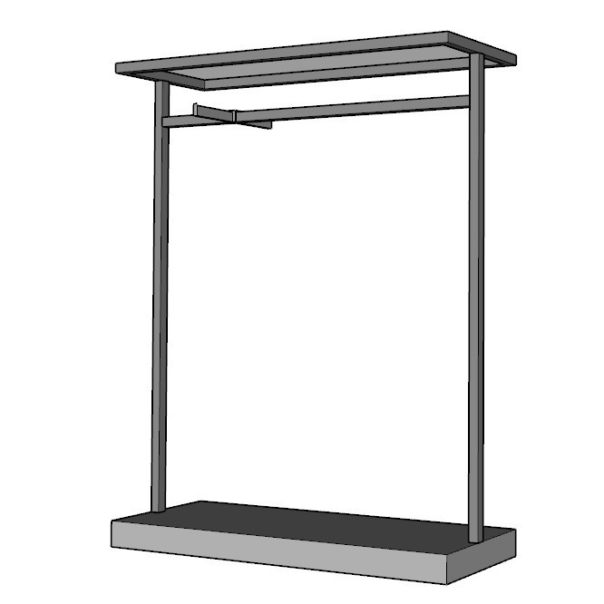 Tienda de ropa de hombre tienda de ropa de acero inoxidable pared superior estante de exhibición tipo piso estante de exhibición especial de ropa