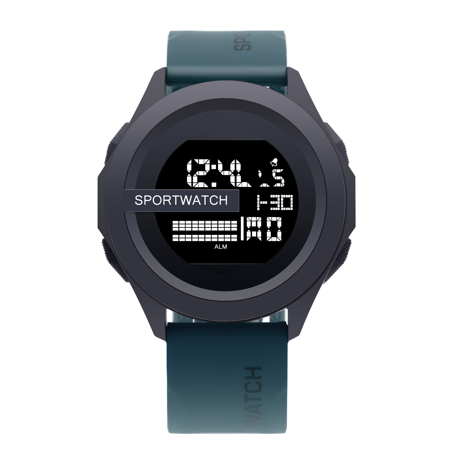 Reloj electrónico cronógrafo deportivo al aire libre tendencia anti-caída alarma de moda luz nocturna reloj electrónico multifuncional en stock