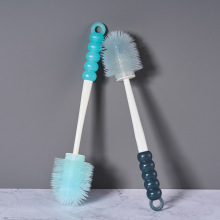 现货供应硅胶圆刷马桶刷浴室卫生间清洁刷家用无死角硅胶卫生刷