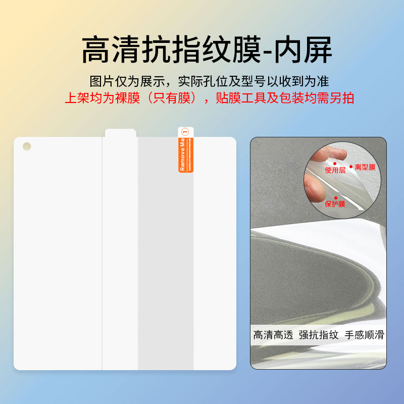 HD anti-fingerprint film-inner screen