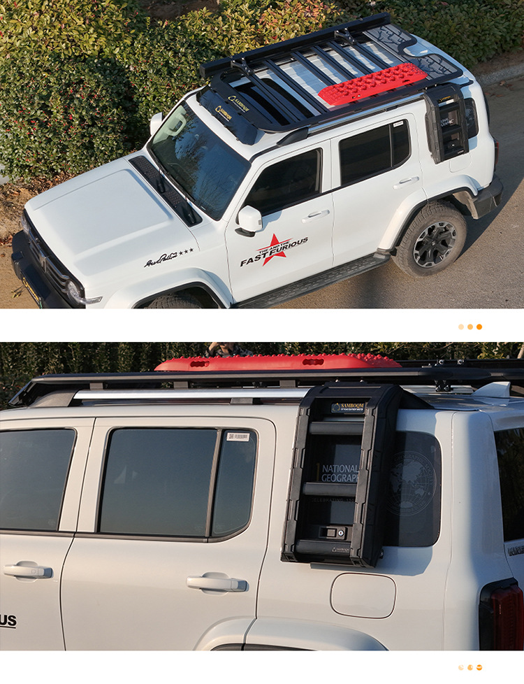 Tank 300 Roof Rack Ladder School Bag Mountain Curve Brand Non-Destructive Installation Modified Platform