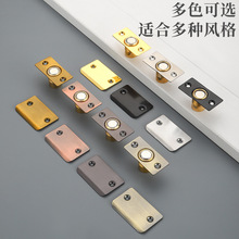 带磁门碰珠 酒店KTV包厢门铜制碰珠锁木门隐形门定位不锈钢门顶珠