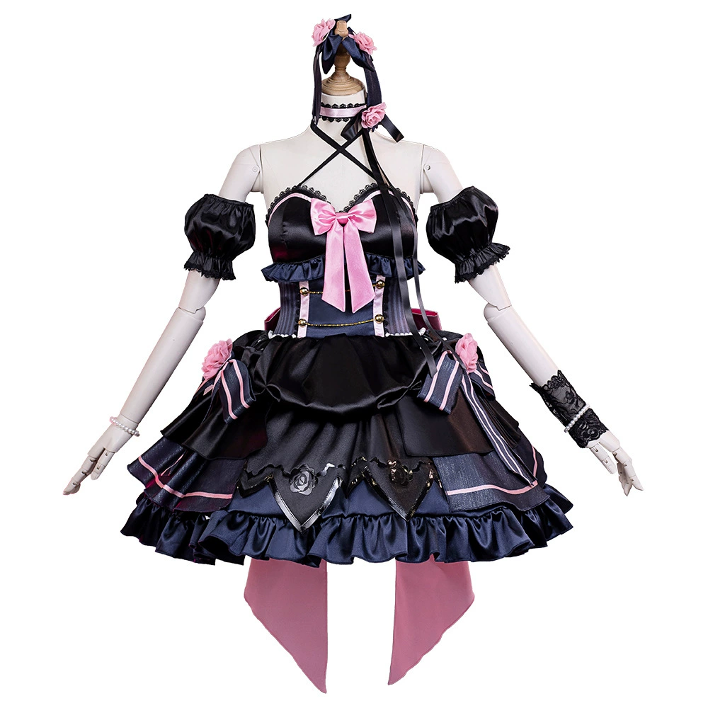 Женская юбка Lovelive Rakisaki Friends Club Demon Group Zhong Lanzhu 2D Cos Anime Game CG1865