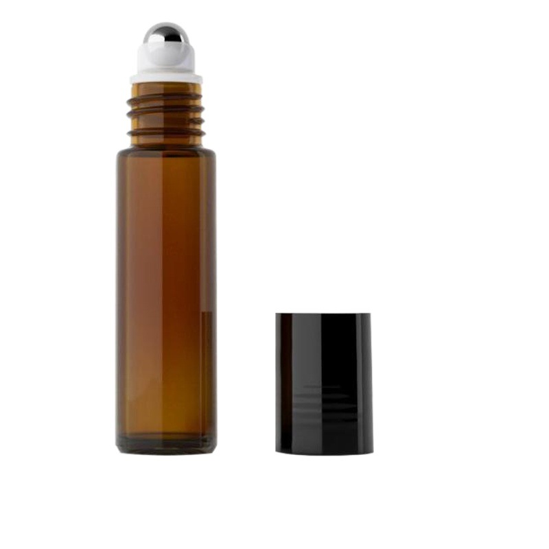 Botella de bola de rodillo de 10ml botella de Cuentas Sub-embalaje botella de vidrio botella de aceite esencial botella de vidrio cosmético botella de cuentas