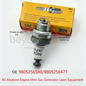 NGK Orijinal CM-6 Model Təyyarə Benzin Mühərrikləri üçün Şam DLE RCGF NGH ilə Uyğun