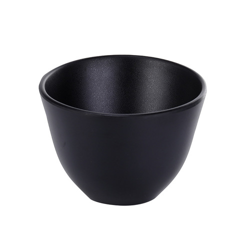 Melamine tableware Japanese hot pot restaurant vegetable bucket lettuce bowl sauce seasoning plastic inclined bowl self-service bowl commercial