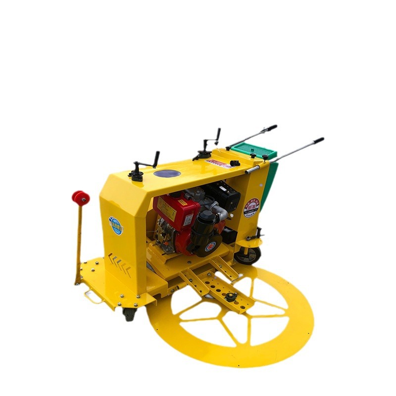 Suministro de cortador de cubierta de pozo de empuje manual de gasolina eléctrica máquina de corte de costura de cubierta de pozo máquina de corte de suelo de hormigón
