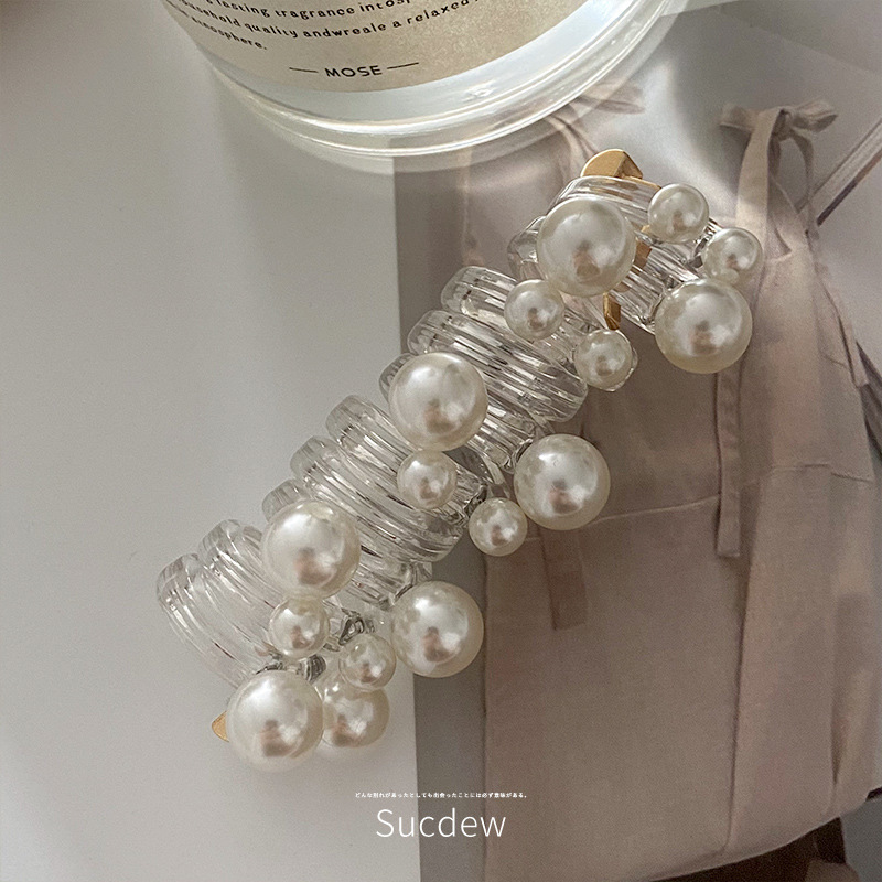 Women's Cute Pearl Plastic Hair Tie display picture 5