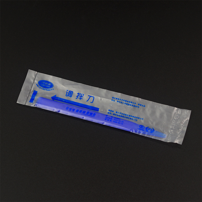 Cuchillo de mezcla de plástico dental polvo adhesivo cuchillo de sintonización de iones de vidrio oral cuchillo de sintonización de plástico desechable dental