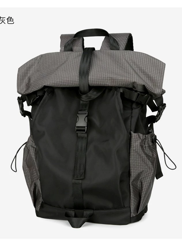 Capacious fashionable backpack for leisure for men and women, universal waterproof laptop for traveling, (Cross-border trading), high-end, worn on the shoulder