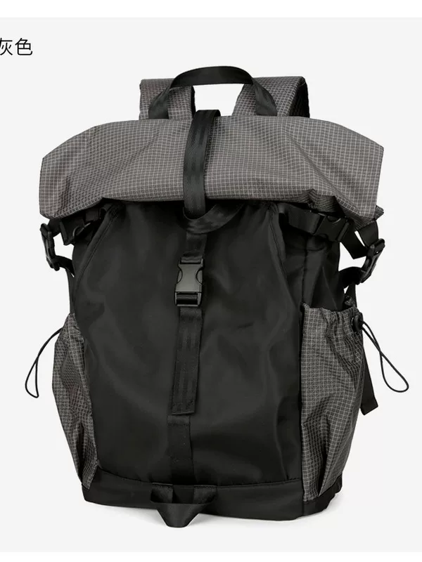 Capacious fashionable backpack for leisure for men and women, universal waterproof laptop for traveling, (Cross-border trading), high-end, worn on the shoulder