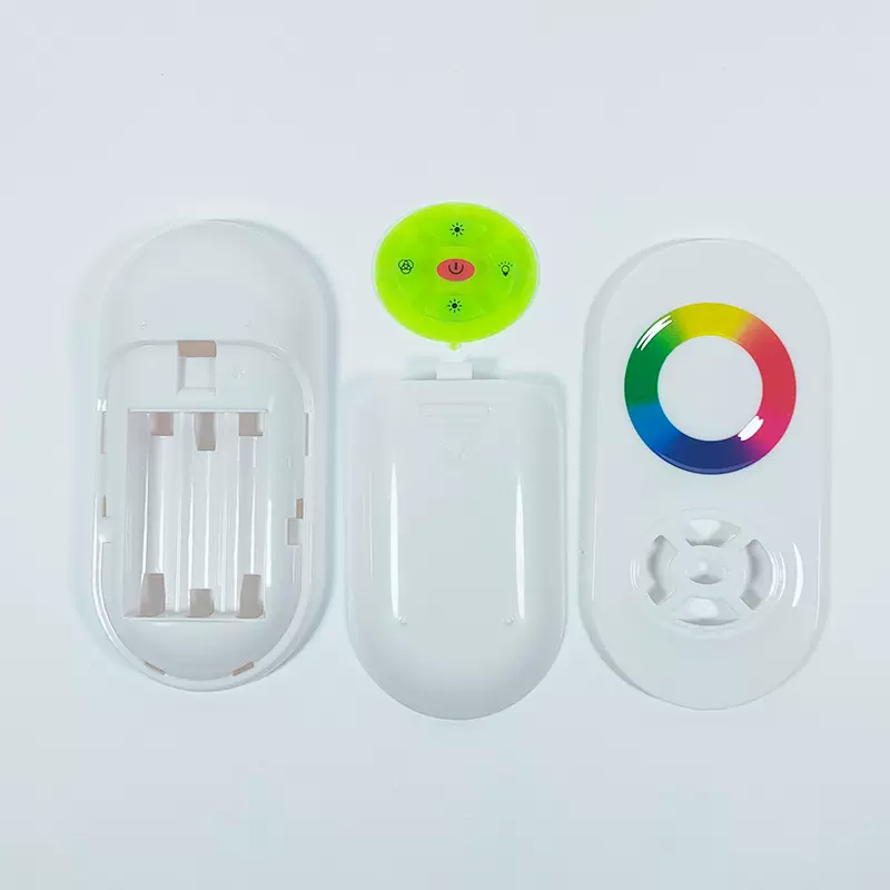 RGB触摸控制器遥控外壳 LED5键射频控制盒  RF穿墙遥控器厂家批发