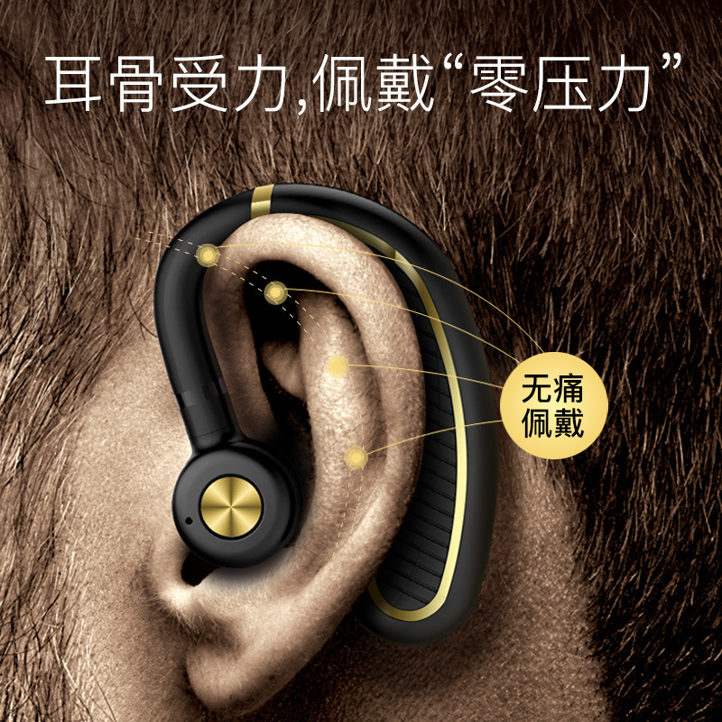 K21 business Bluetooth headset 5.0 ear-mounted long standby sports wireless headset cross-border direct supply report name