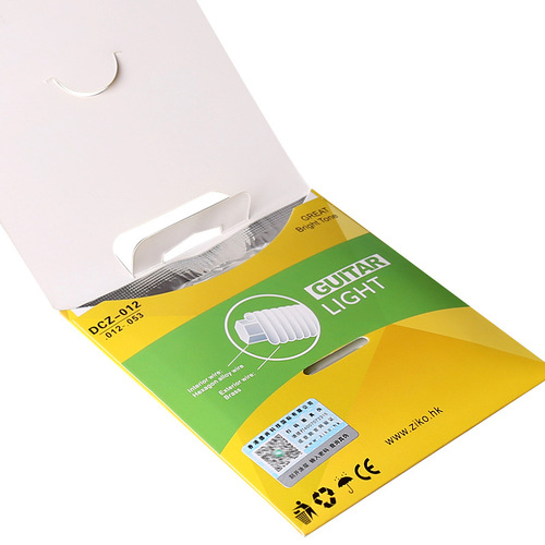 ZIKO DUS-010 DCZ-012 folk guitar strings silver-plated wooden guitar string set rust-proof 1-6 strings