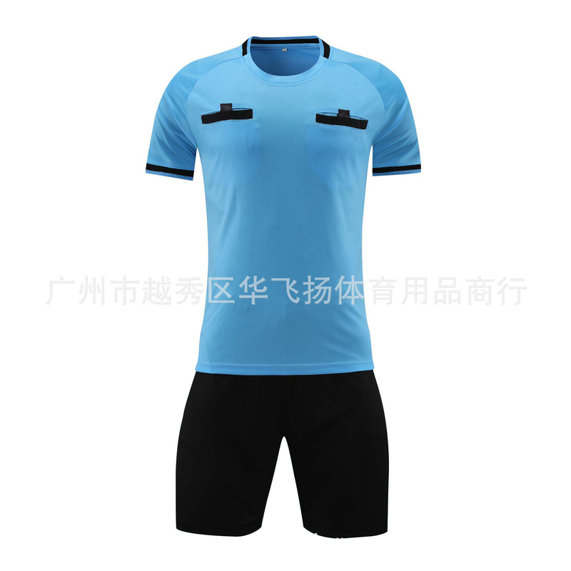 2024 new professional men's football referee uniform suit referee clothing shorts can be customized