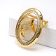 In stock eagle head pattern stainless steel belt buckle eagle head animal buckle men's fashion belt buckle belt head
