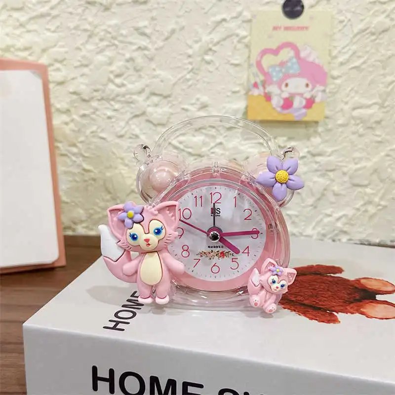 1개] 반투명 핑크 스탠딩 폭스