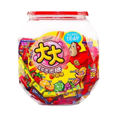 Large Bubble Gum in Bucket—Perfect Birthday Gift! Green Arrow Chewing Gum Wholesale, Fresh Breath Guaranteed—Official Flagship Store