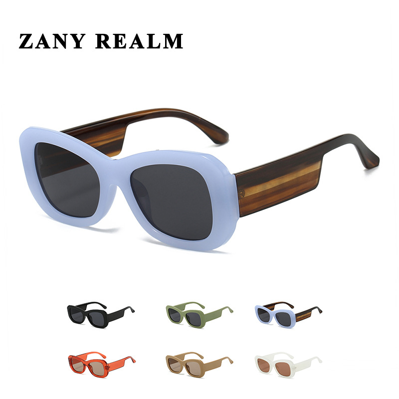 Las nuevas gafas de sol de pierna ancha de personalidad de la fábrica de Ouguang están de moda al aire libre gafas de sol europeas y americanas de todo fósforo gafas de sol de calle transfronterizas