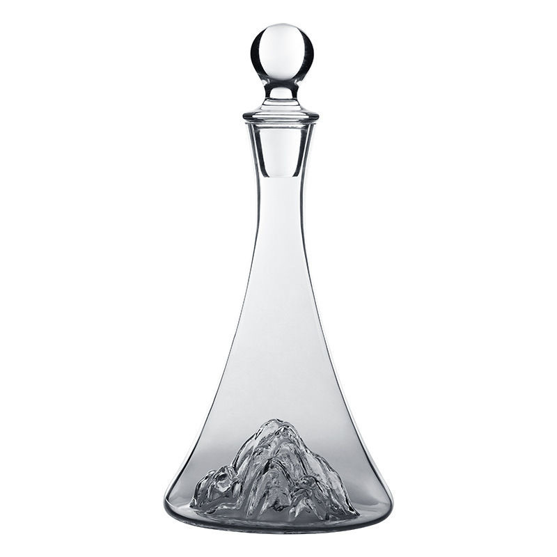 Iceberg rápido decantador de vino de alta calidad taza de vino rojo conjunto casero cristal dispensador de vinos dispensador de vinos botella de vino