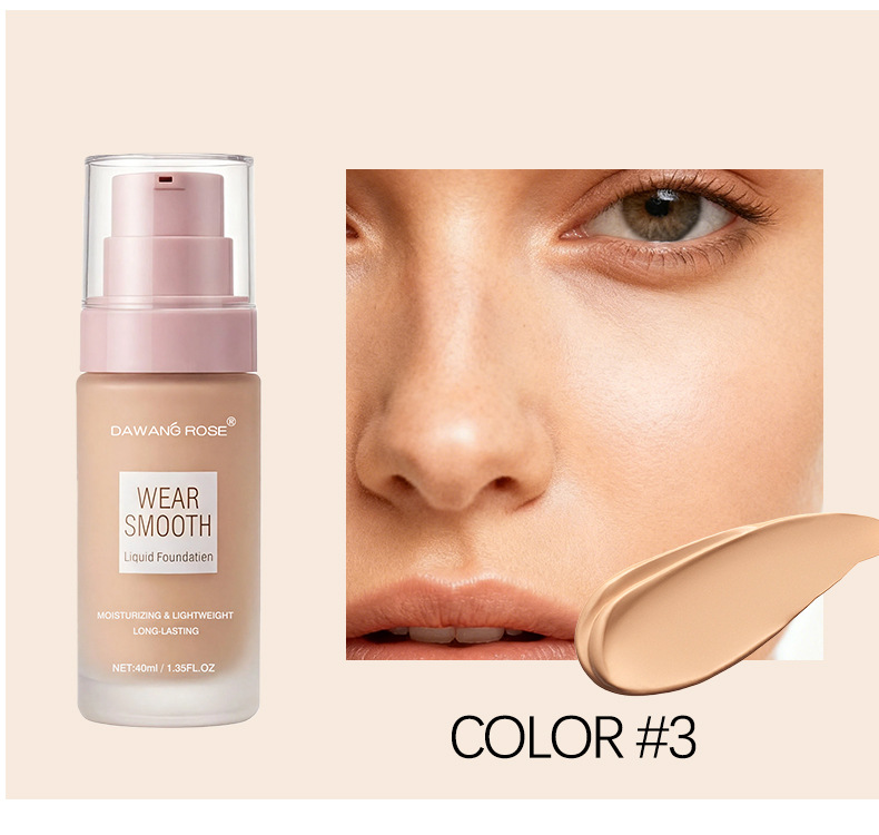 Hydrating Long-lasting Foundation Natural Concealing Makeup Set_voghion.com