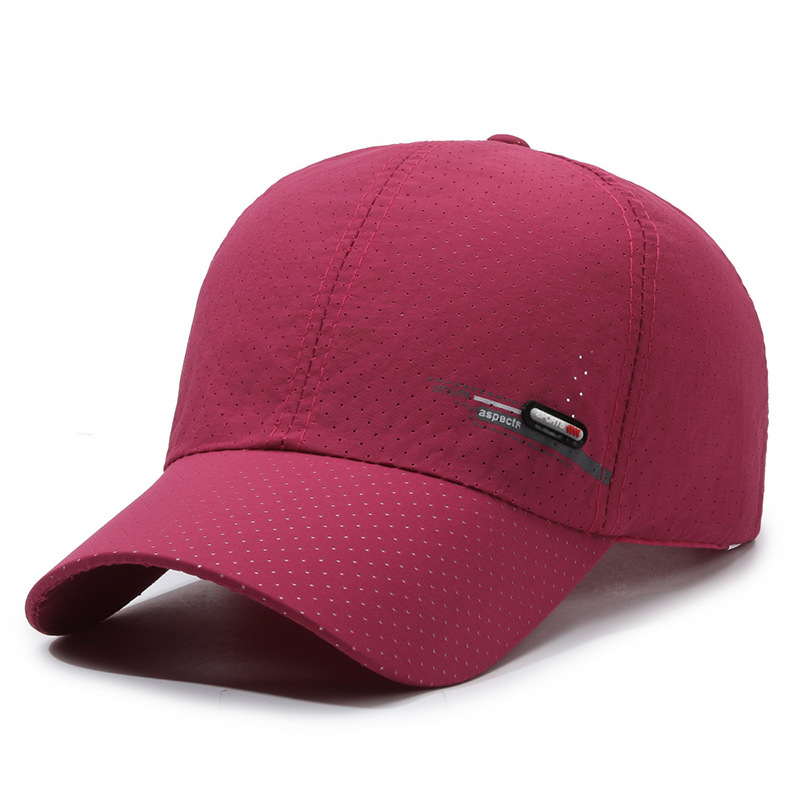 Unisex Quick Drying Breathable Baseball Cap Korean Style Sunshade Outdoor Hiking Duckbill Cap For Men's Apparel Accessories_voghion.com