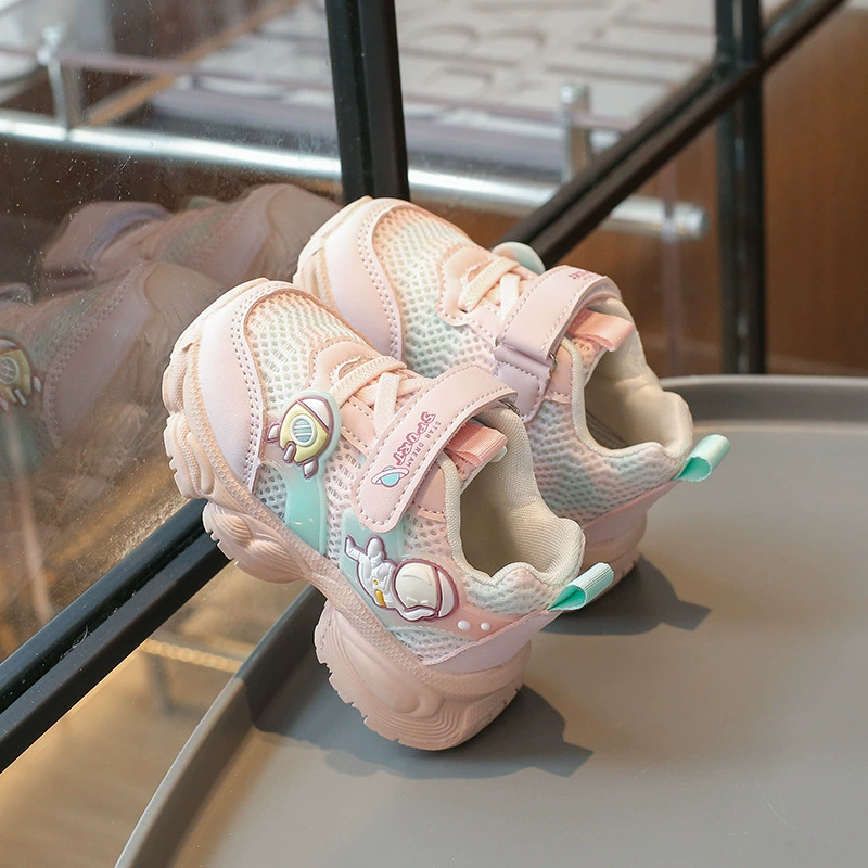 2025 новый весенний осенний липучка детская спортивная обувь для девочек