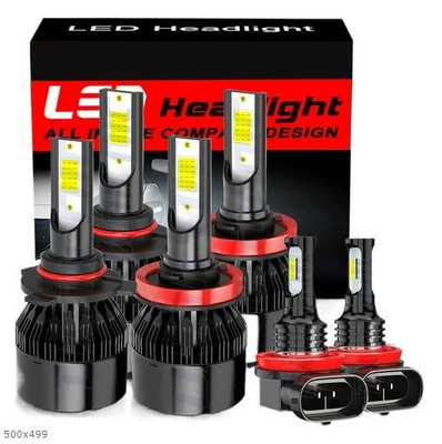 Fog Lights, High and — Ön faralar - black-c6-9005-2-pieces-h11-2-pieces-fog-light-white-light-h-11-2-pieces