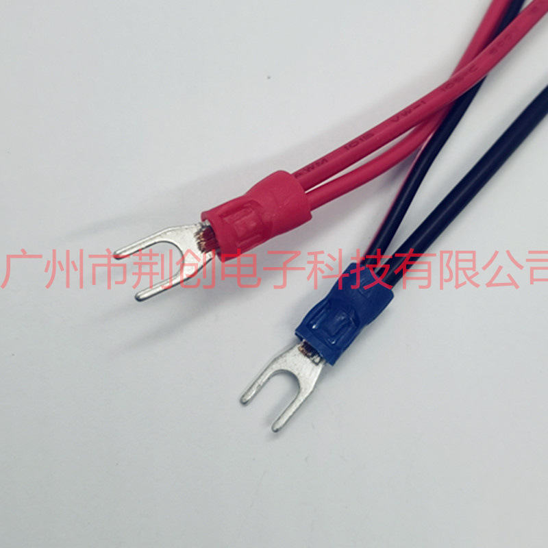 工厂生产直销SV1.25-4叉形端子线 4.2U形彩排线 预绝缘冷压端子