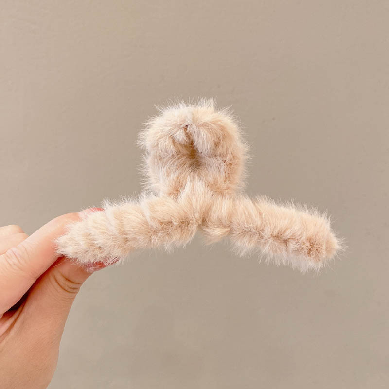 Meilad peludo clip de agarre para mujeres de alta sensibilidad más agujeros de agarre para el cabello clip de pesca clip de cabeza posterior